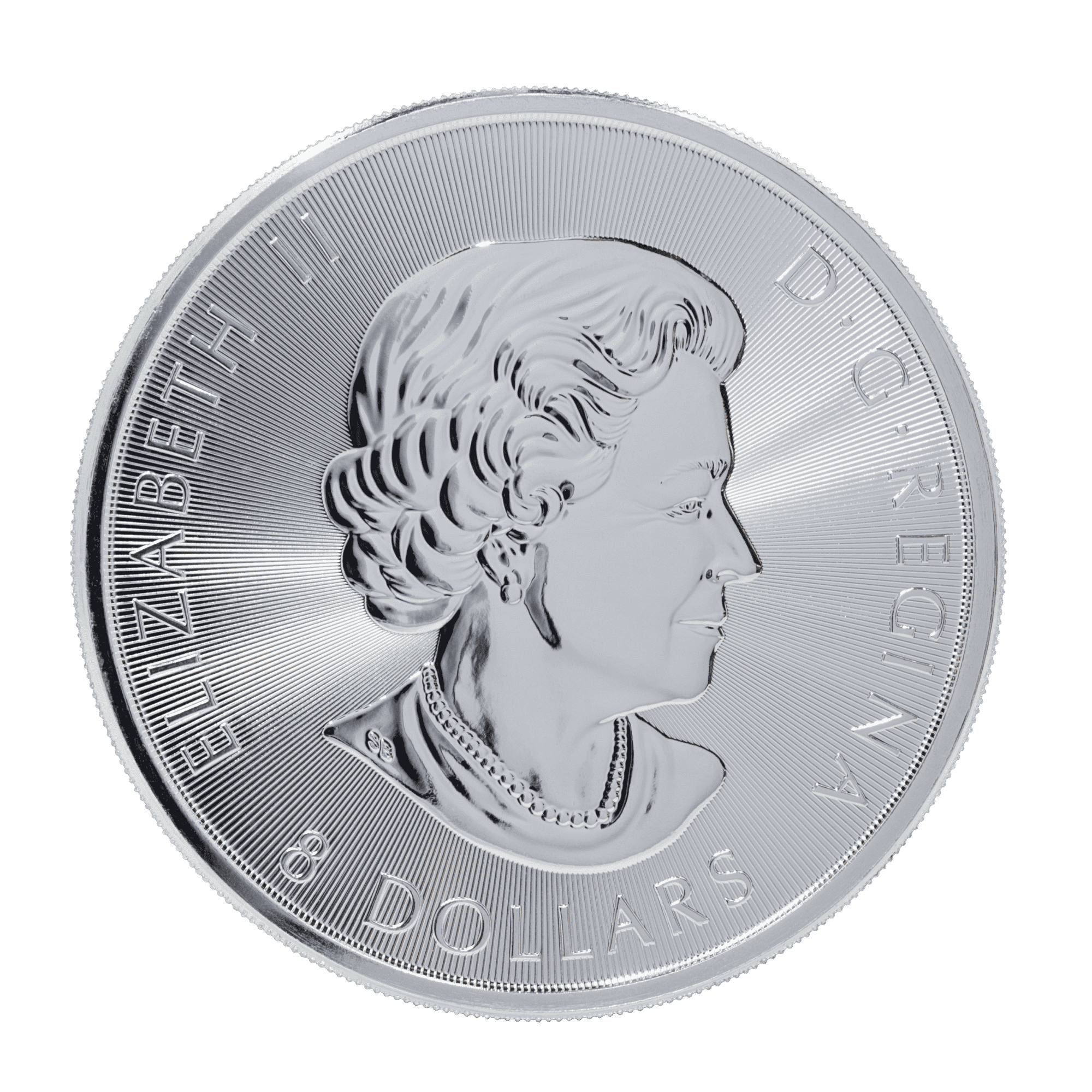 Silver Canadian Grizzly Bear Snowy Owl 1-1/2 Ounce Coin