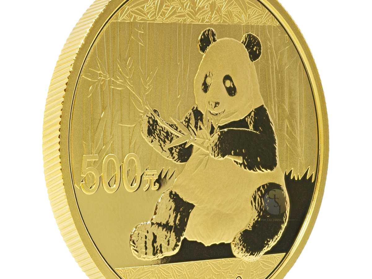 Gold Chinese Panda 30 Gram Gem/BU - GSI Exchange