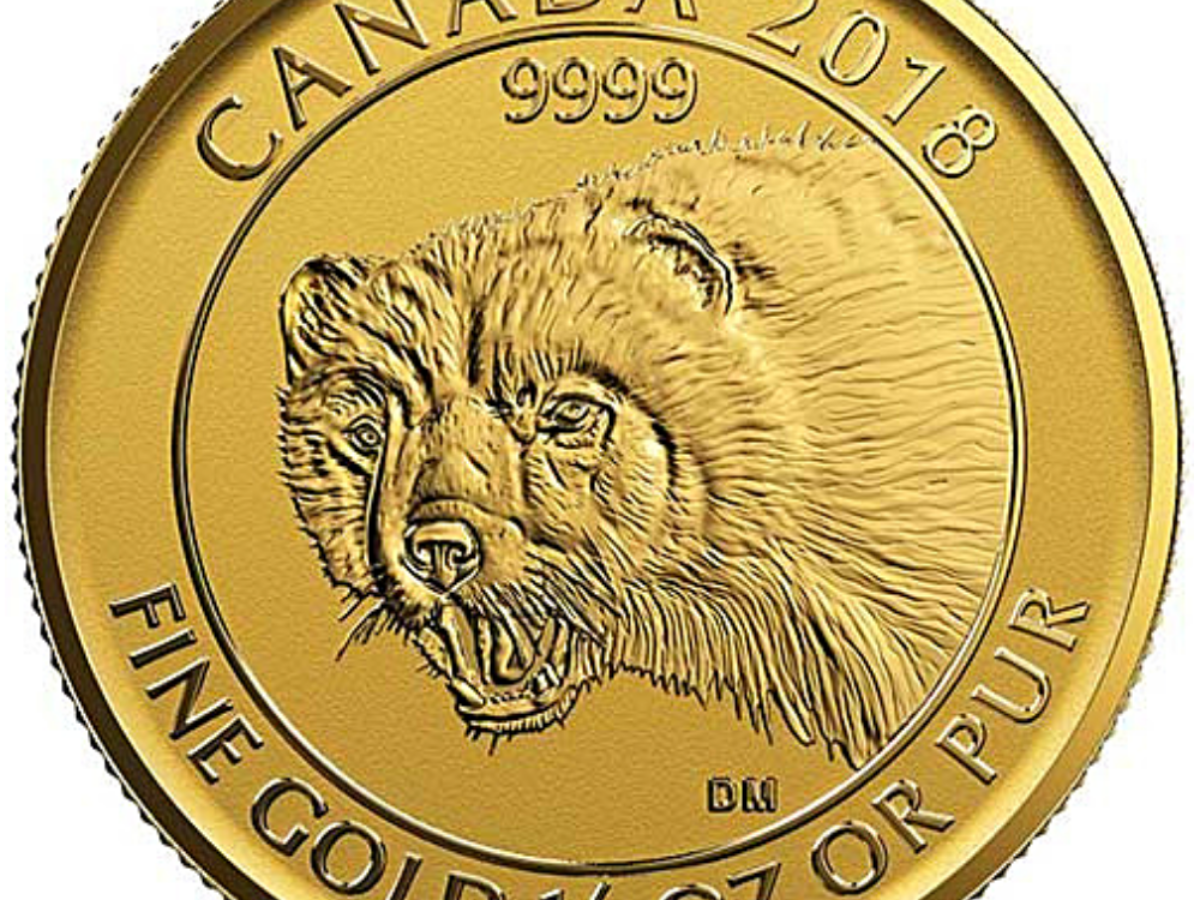 Gold Canadian Wolverine 1/4 Ounce Coin - GSI Exchange