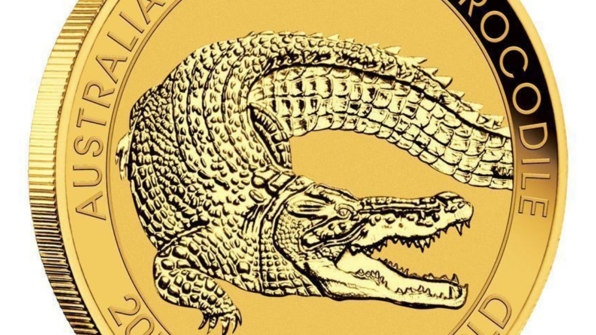 コレクション AUSTRALIA 1oz SALTWATER CROCODILE 2014 Australia Saltwater Crocodile – 1 oz – SKU #62814