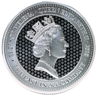 Silver Great Britain “Rose Crown” Guinea 1-1/4 Ounce Coin