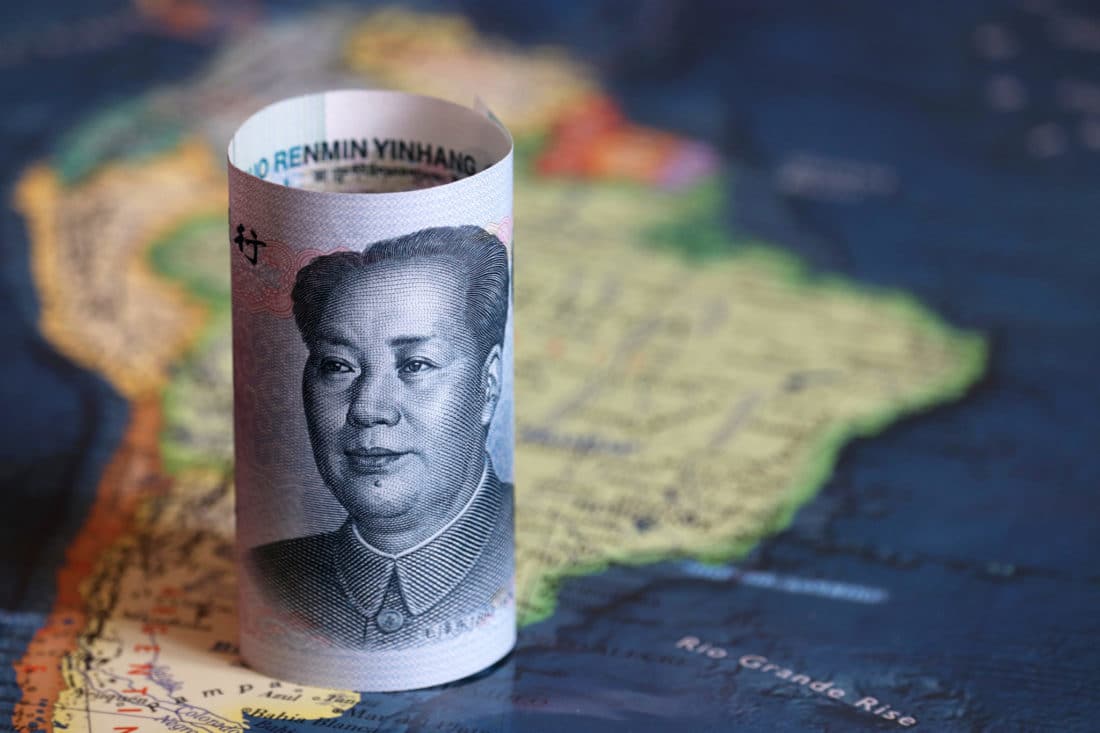 china yuan money