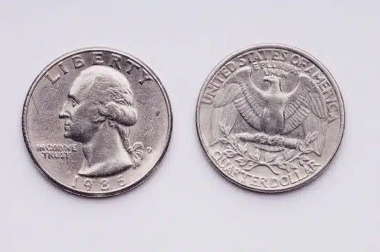 A U.S. quarter.