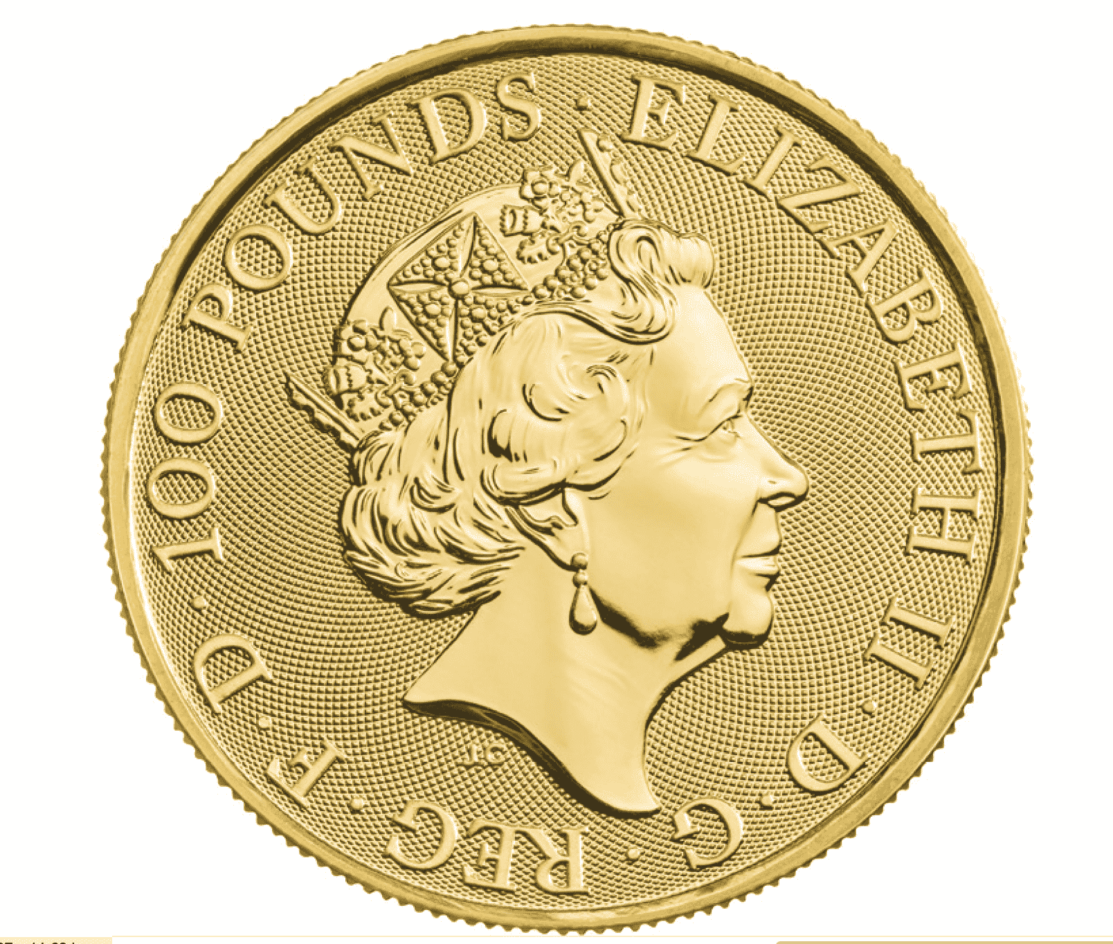 Gold British Royal Mint Gold Standard Coin 1/4-oz. 2021
