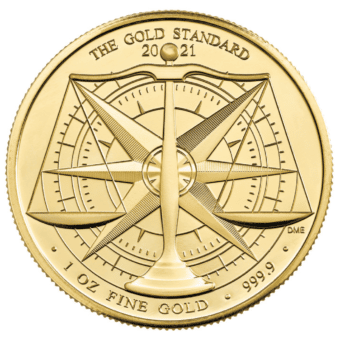 Gold British Royal Mint Gold Standard Coin 1/4-oz.  2021
