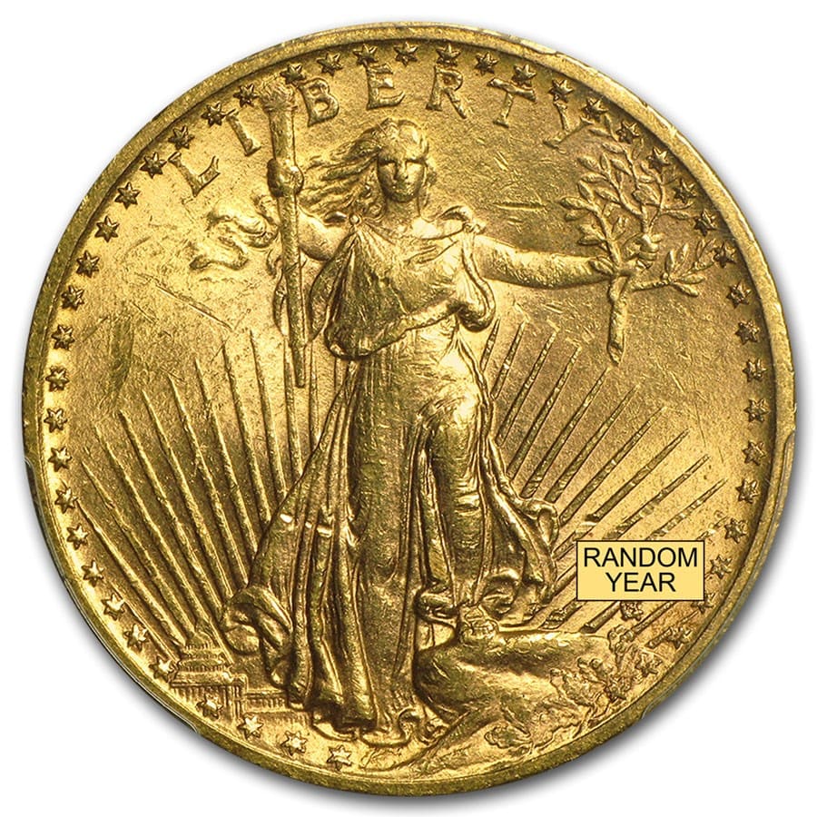 $20 Gold Saint-Gaudens Double Eagle - FRONT