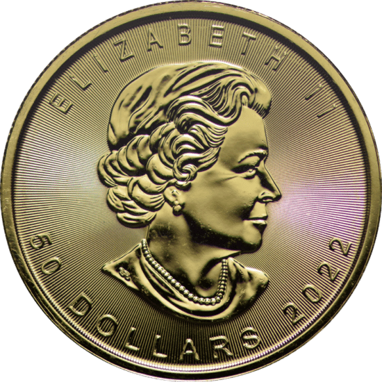 Gold Canadian Maple Leaf 1 Ounce Coin GSI Exchange