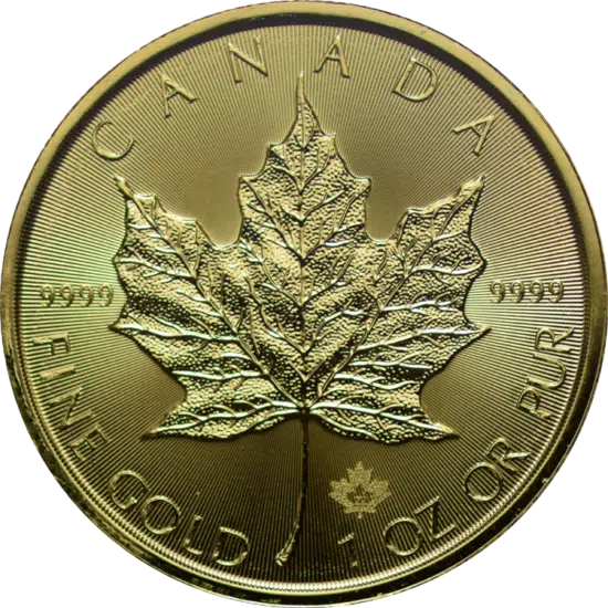 Canadian Gold Maple leaf