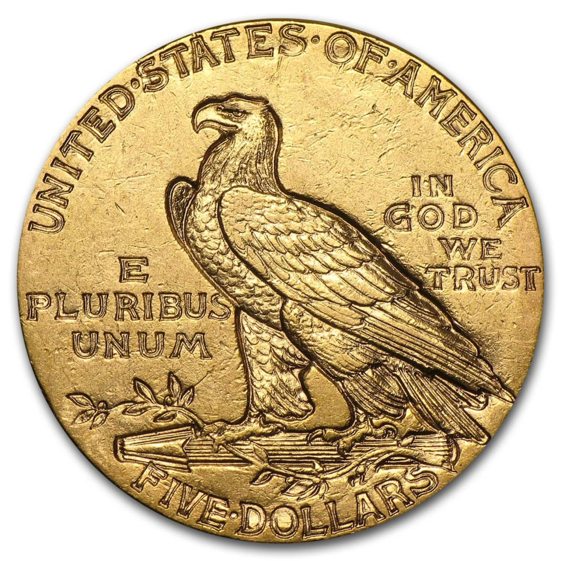$5 Gold Indian Half Eagle - AU