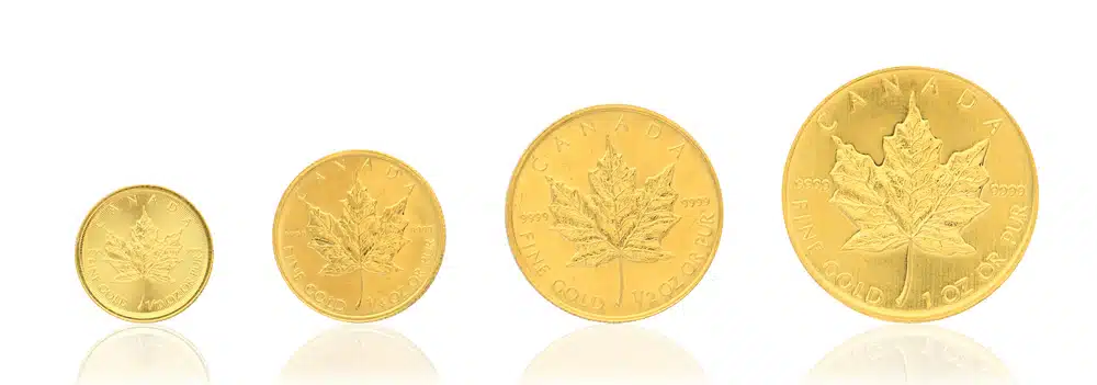 Canadian Gold Maple leaf