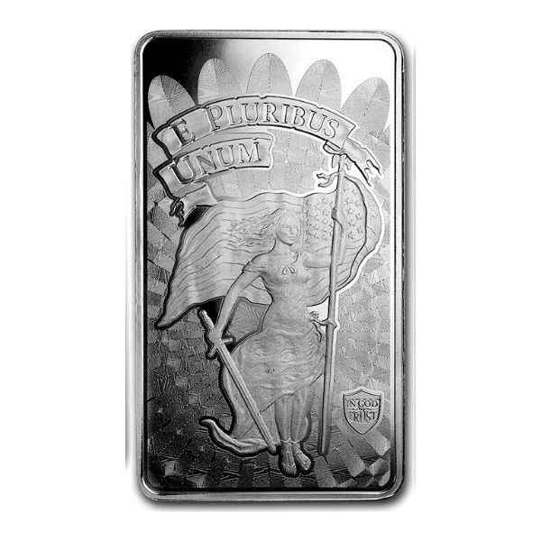 1 oz Walking Liberty Silver Round (New) .999 Pure - The Mason Mint