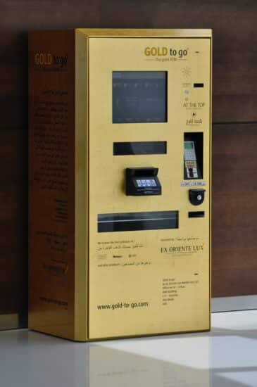 Gold to Go Vending Machine