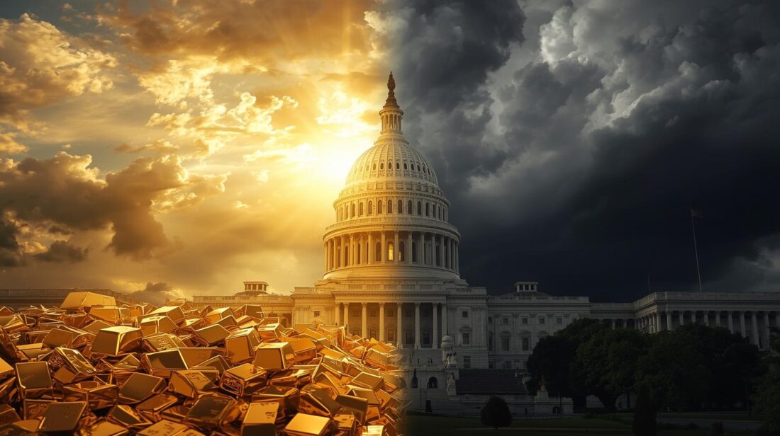 U.S. Debt Fuels Gold