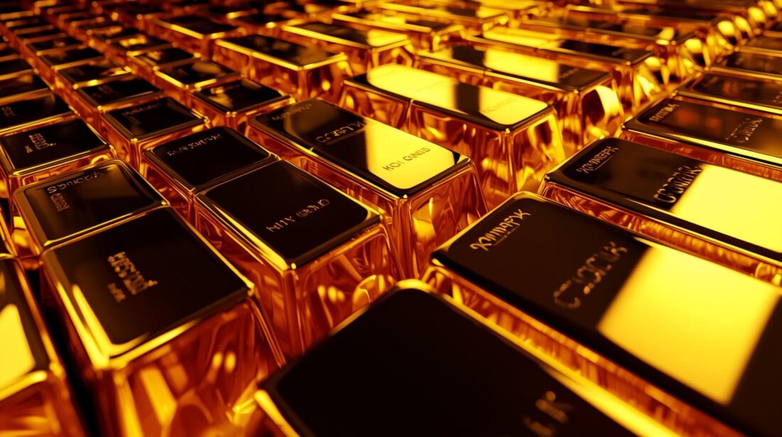 gold bars looking strong