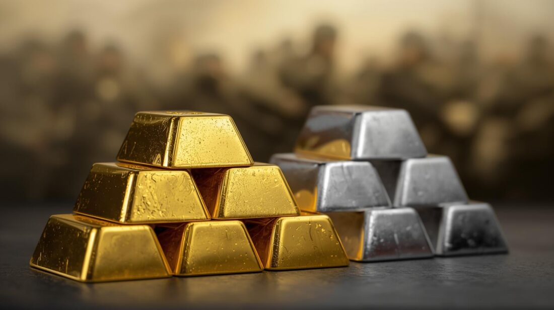 war tensions cause gold volatility