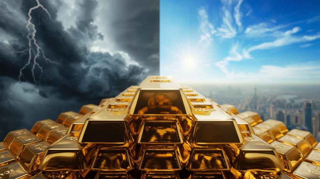 gold rises after weak jobs report