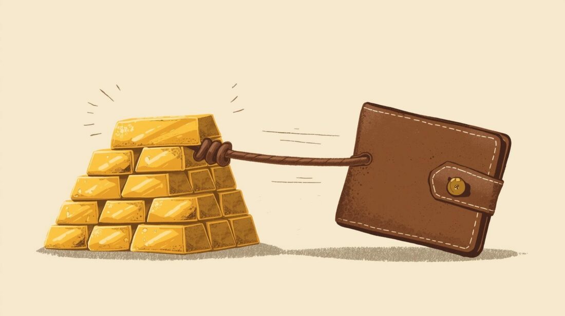 gold market tug-of-war